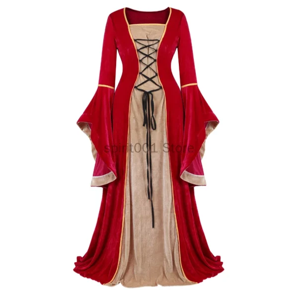 Victorian Medieval Long Dress - Image 3